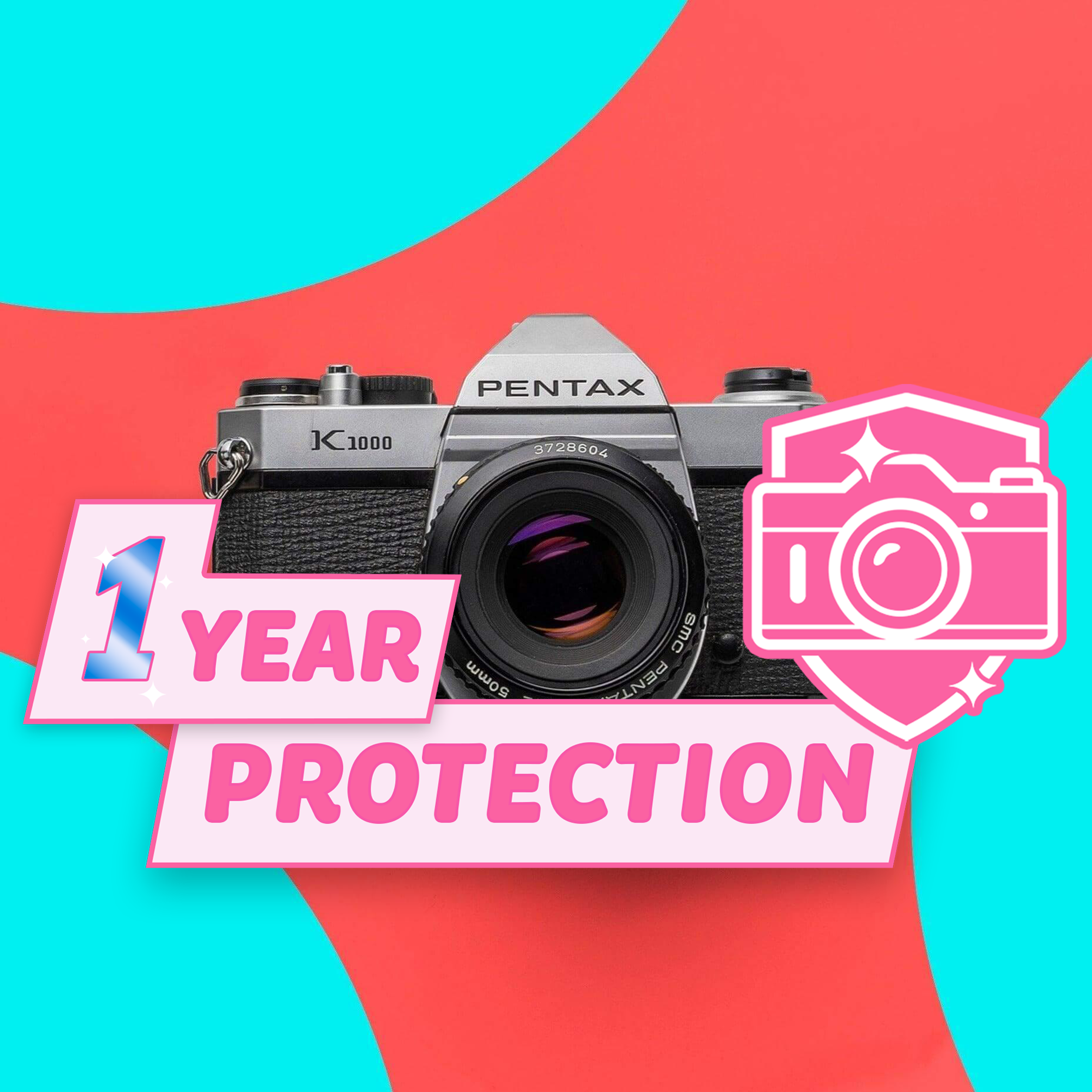Camera Protection Plan for Pentax K1000 - Main Image