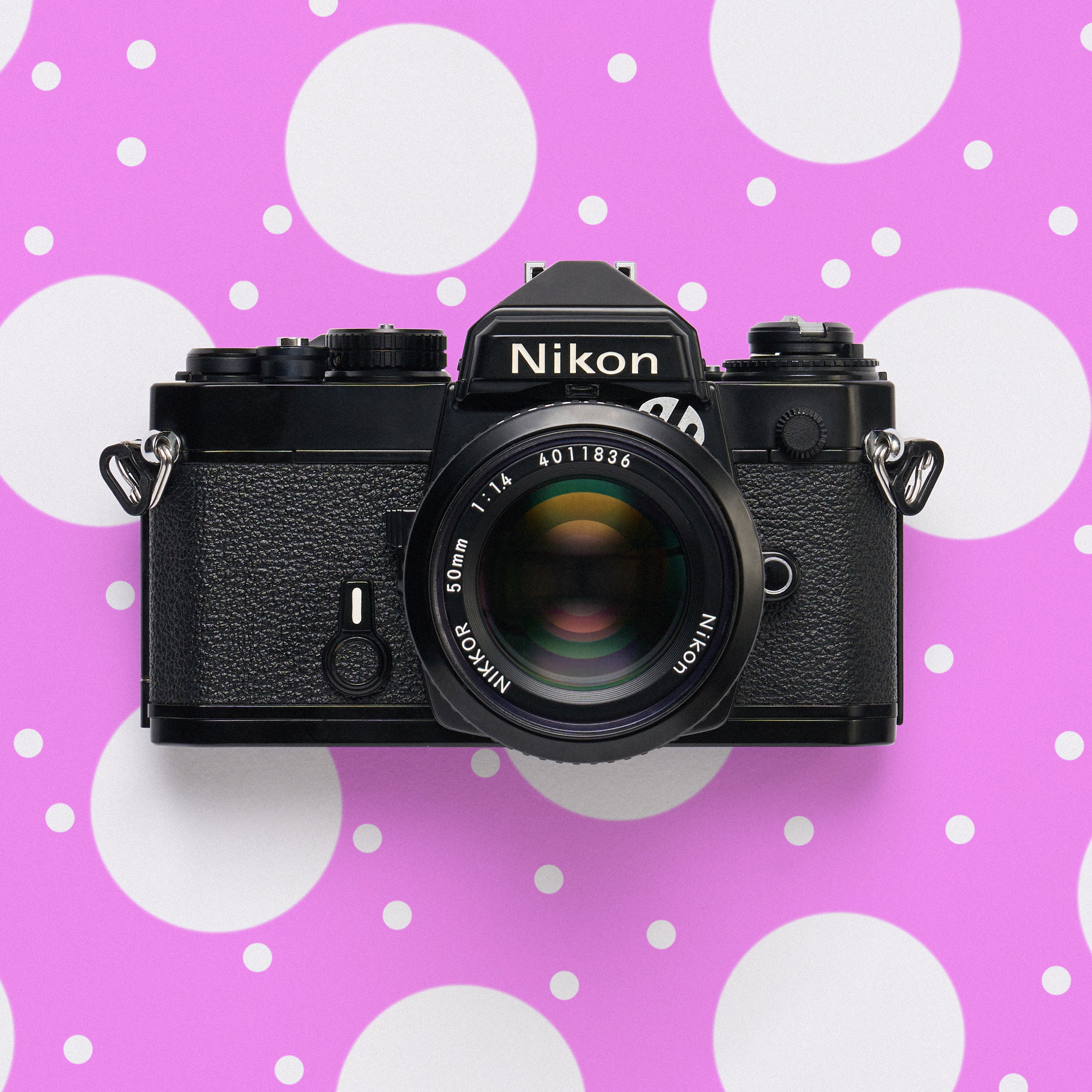 Nikon FE 35mm Vintage Film Camera - Main Image