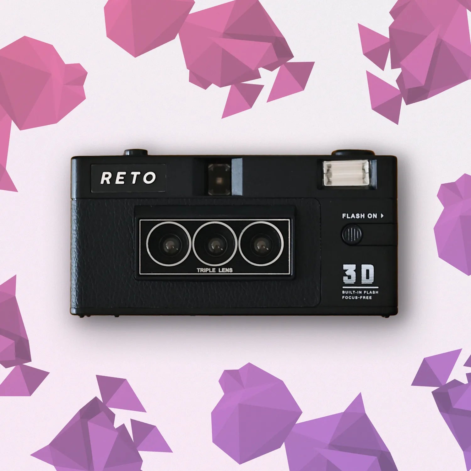 RETO 3D フィルムカメラ Reto 3D | 35mm Point and Shoot Film Camera