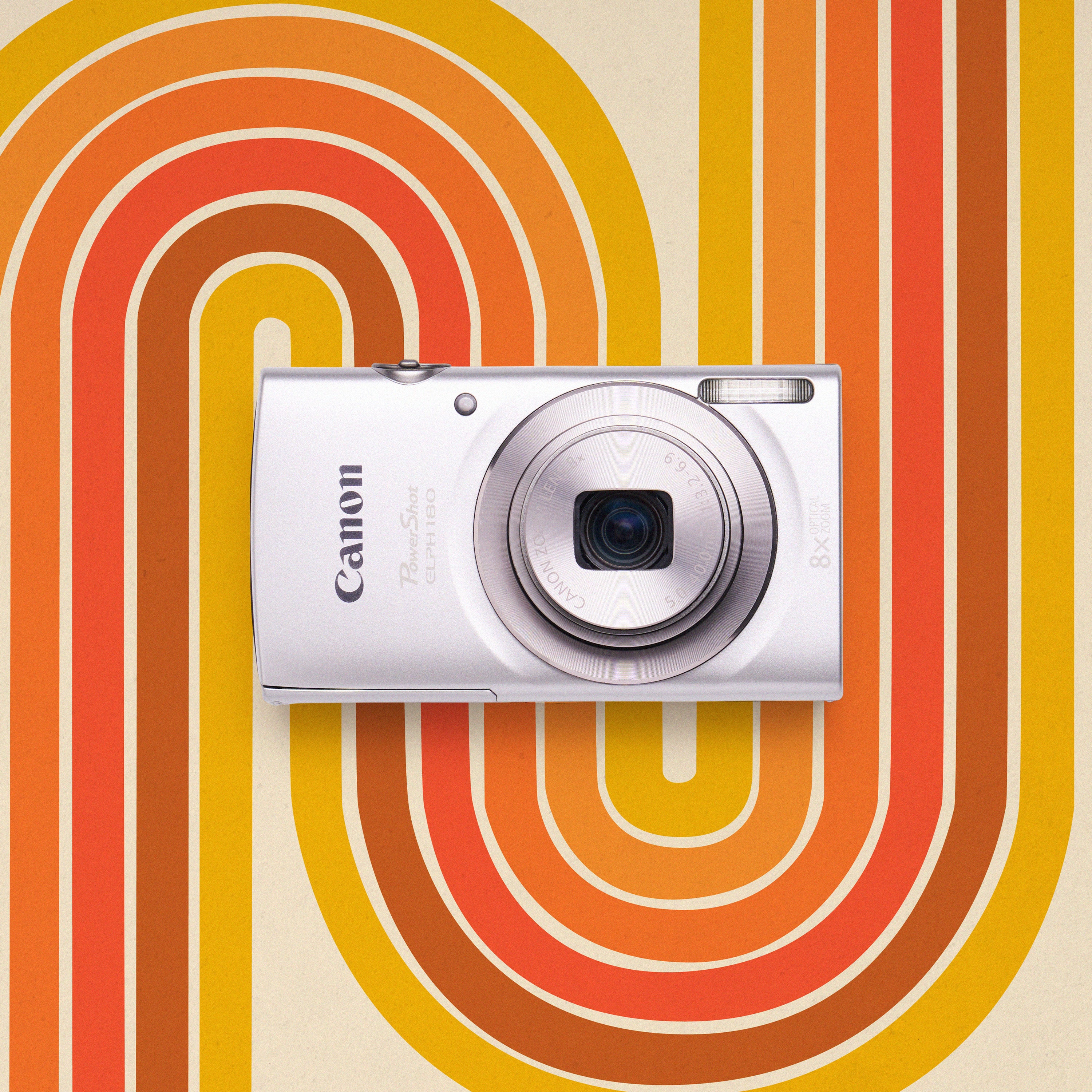 Canon Powershot ELPH 180 | Retro Digicam Point and Shoot Digital Camera