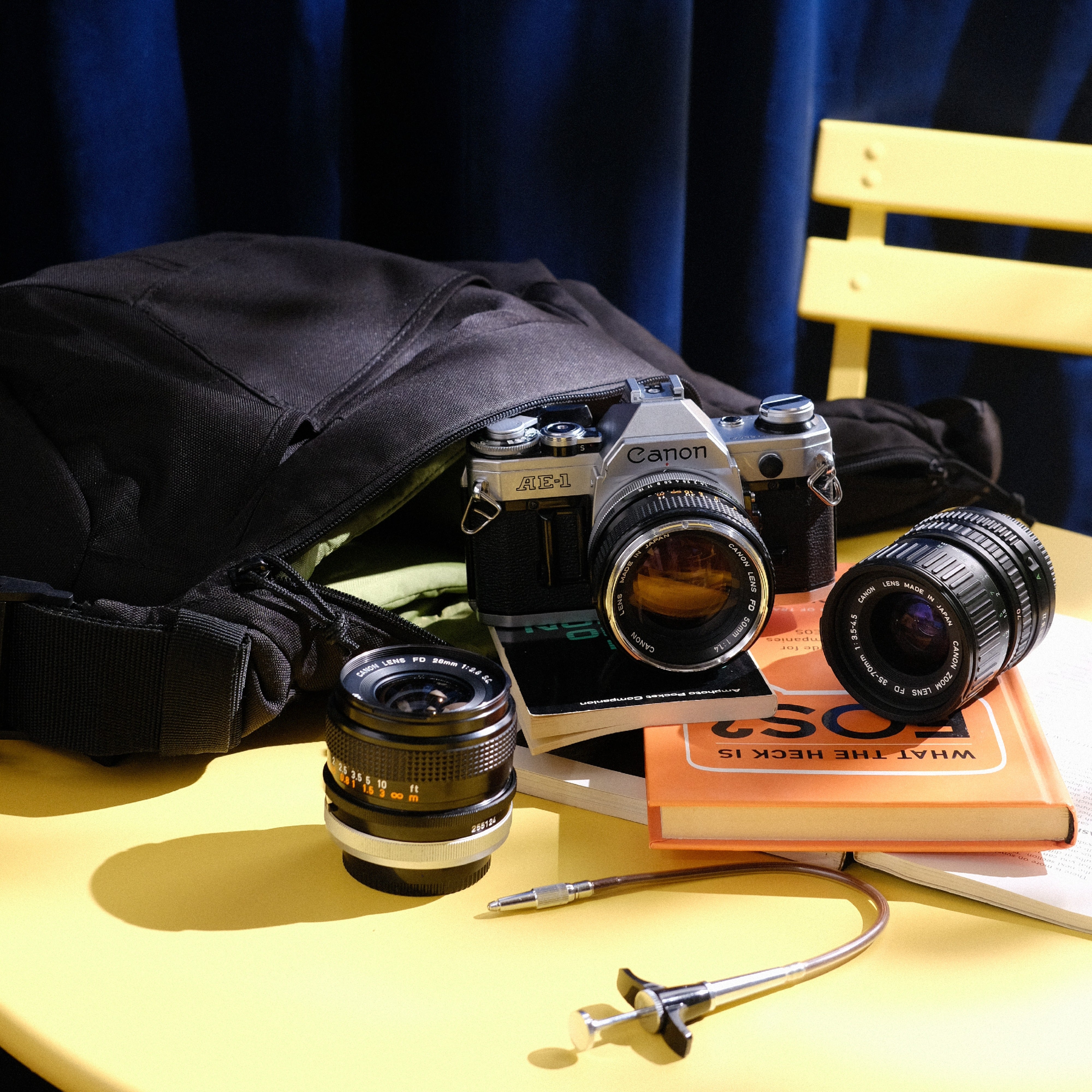 Canon AE-1 & Accessories | Film Camera Bundle (B)