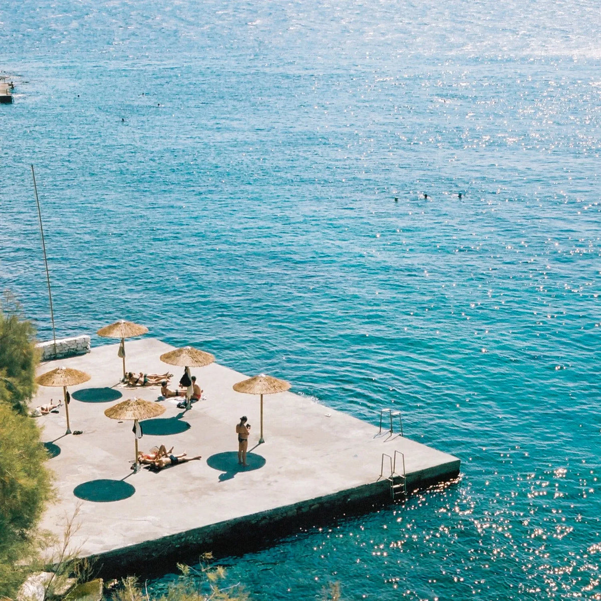 Oceanside Patio photographed with a Canon AE-1 Program 