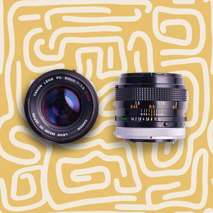 Canon 50mm SSC Lens Manual Focus Film Camera Lens for Canon Ca