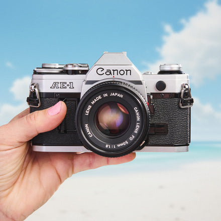 Canon AE-1 35mm Vintage Film Camera