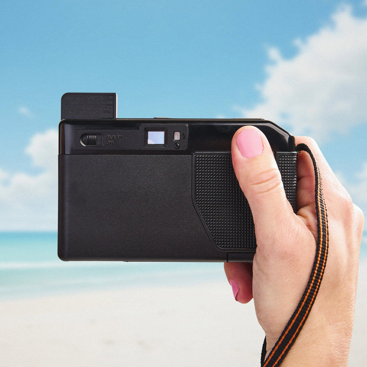 Canon AF35M 35mm Point and Shoot Film Camera back view