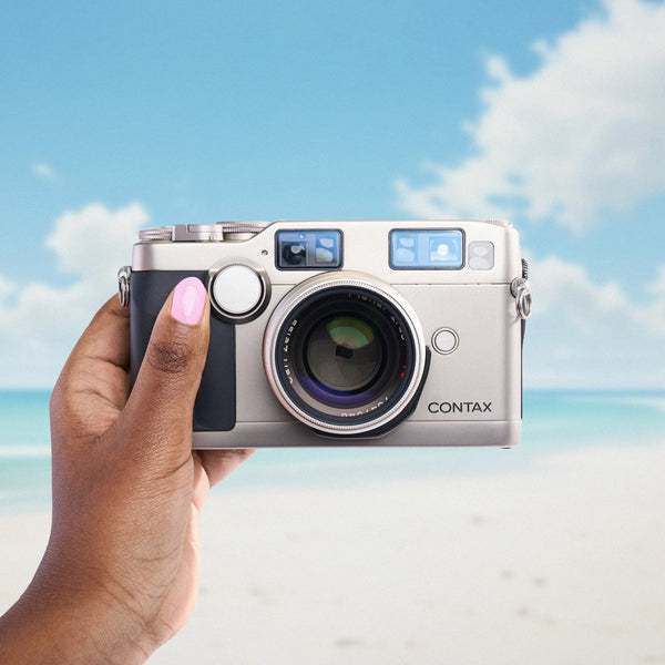 Contax G2 35mm film camera front view