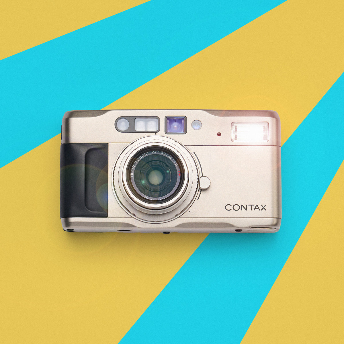 Contax TVS 35mm point-and-shoot film camera with Carl Zeiss zoom lens
