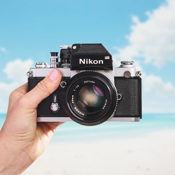 Nikon F2 35mm Film Camera front view