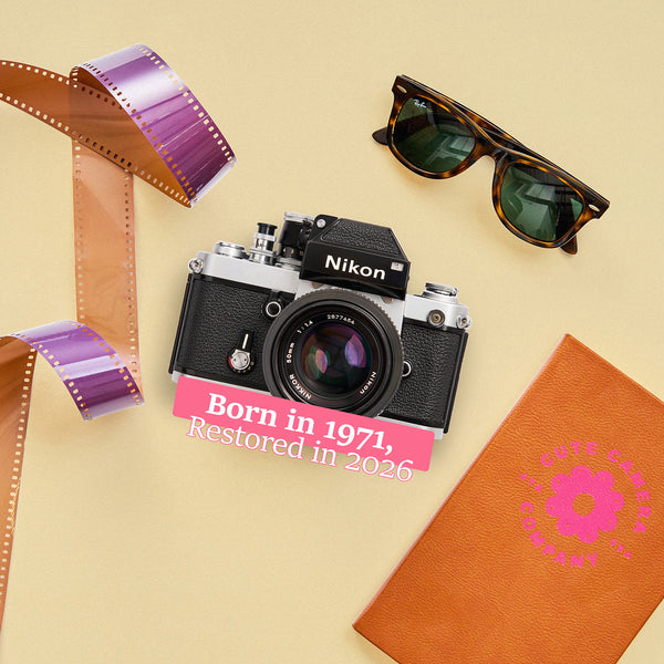 restored Nikon F2 35mm Film Camera