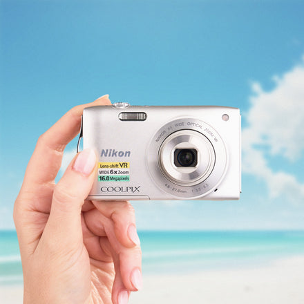 Nikon Coolpix s3300 Retro Digicam Point and Shoot Digital Camera