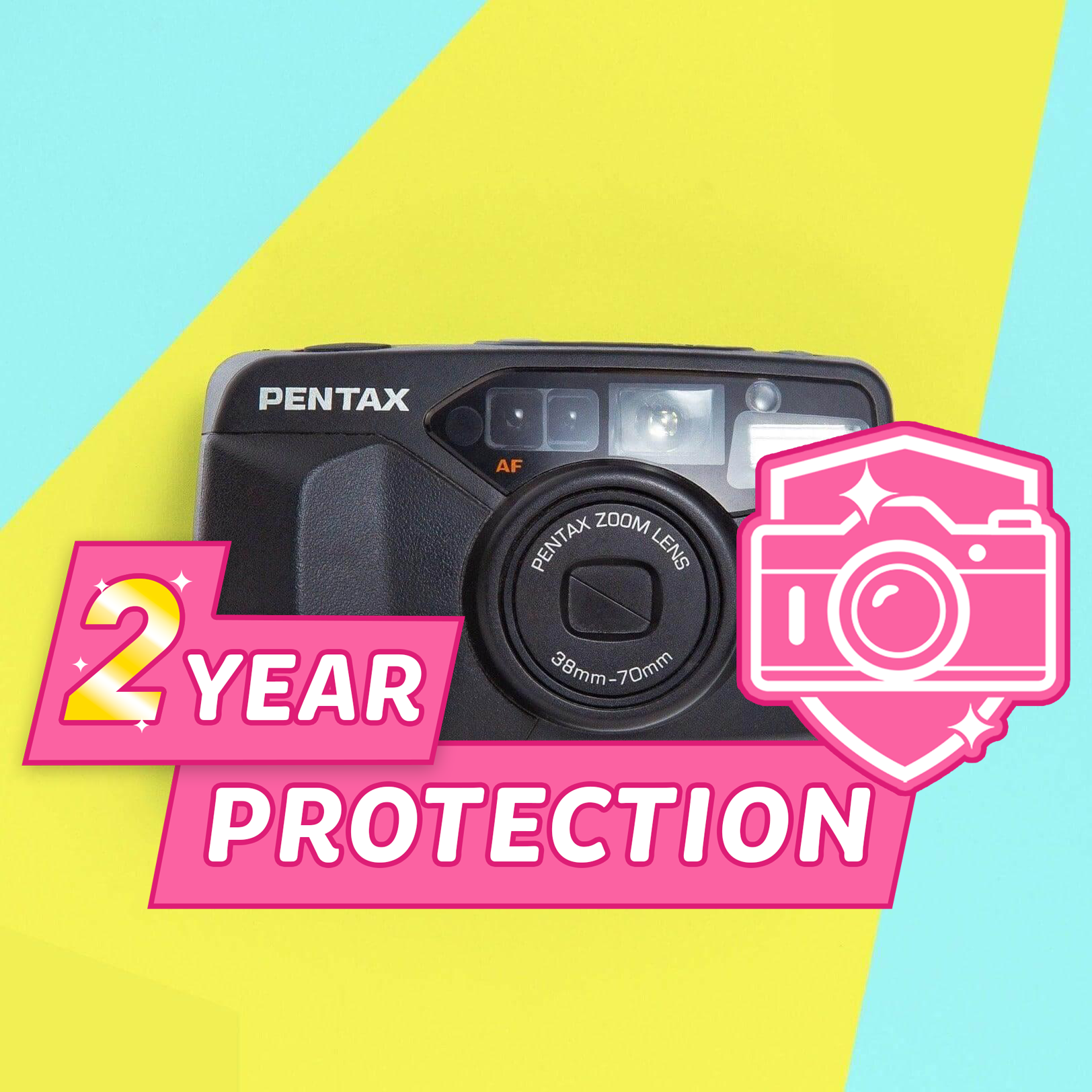 Camera Protection Plan for Pentax IQ Zoom EZY-R