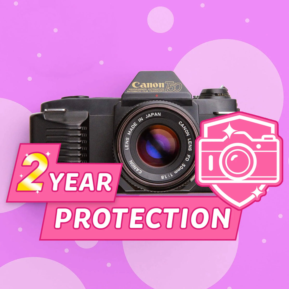 Camera Protection Plan for Canon T50