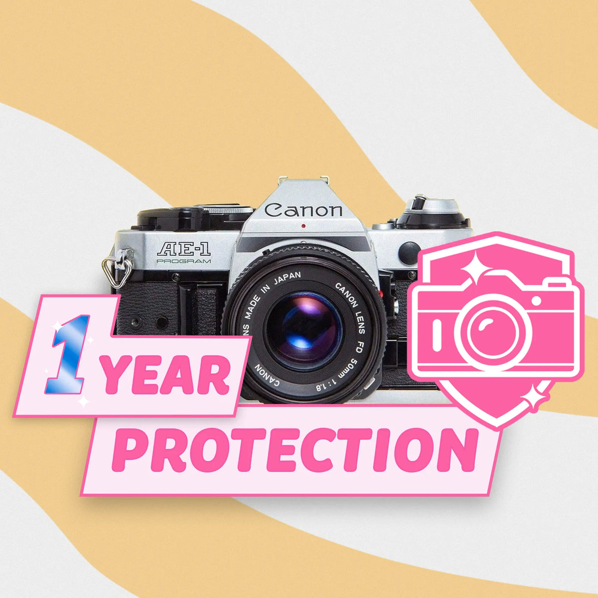 Complete Camera Protection: Canon AE-1 Program 🛡️