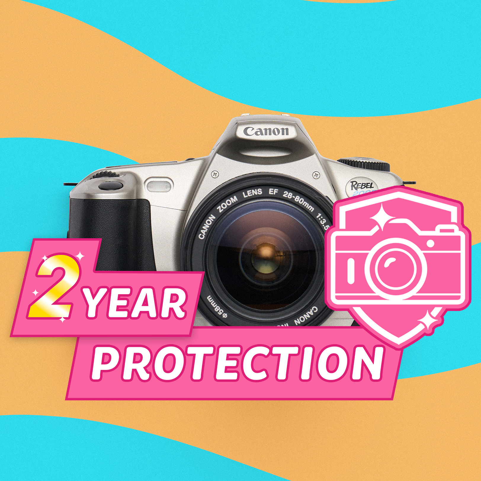 Camera Protection Plan for Canon EOS Rebel 2000
