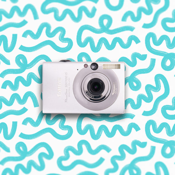 Canon Powershot ELPH SD1100 IS | Retro Digicam Point and Shoot Digital Camera