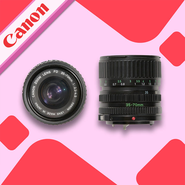 Canon FD 35-70mm f/4 | Manual Focus Zoom Lens for Canon Cameras