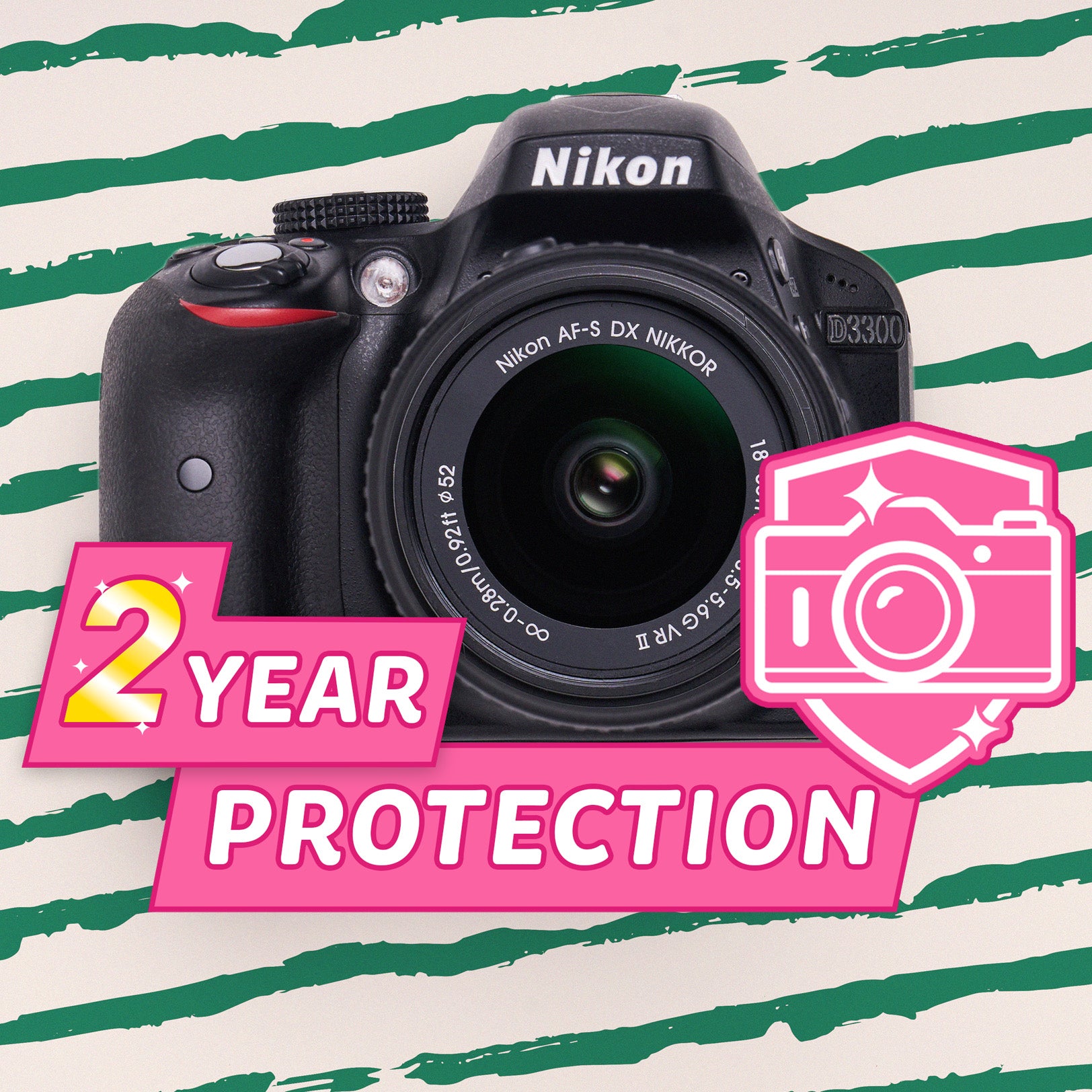 Camera Protection Plan for Nikon D3300
