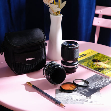 Mini Nikon Lens Bundle | Film Camera Lens Bundle (D)