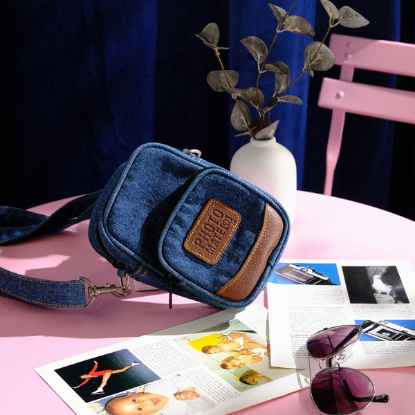 Y2K Mini Denim Camera Bag
