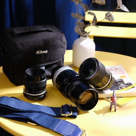 Pro Nikon Lens Bundle | Film Camera Lens Bundle (M)