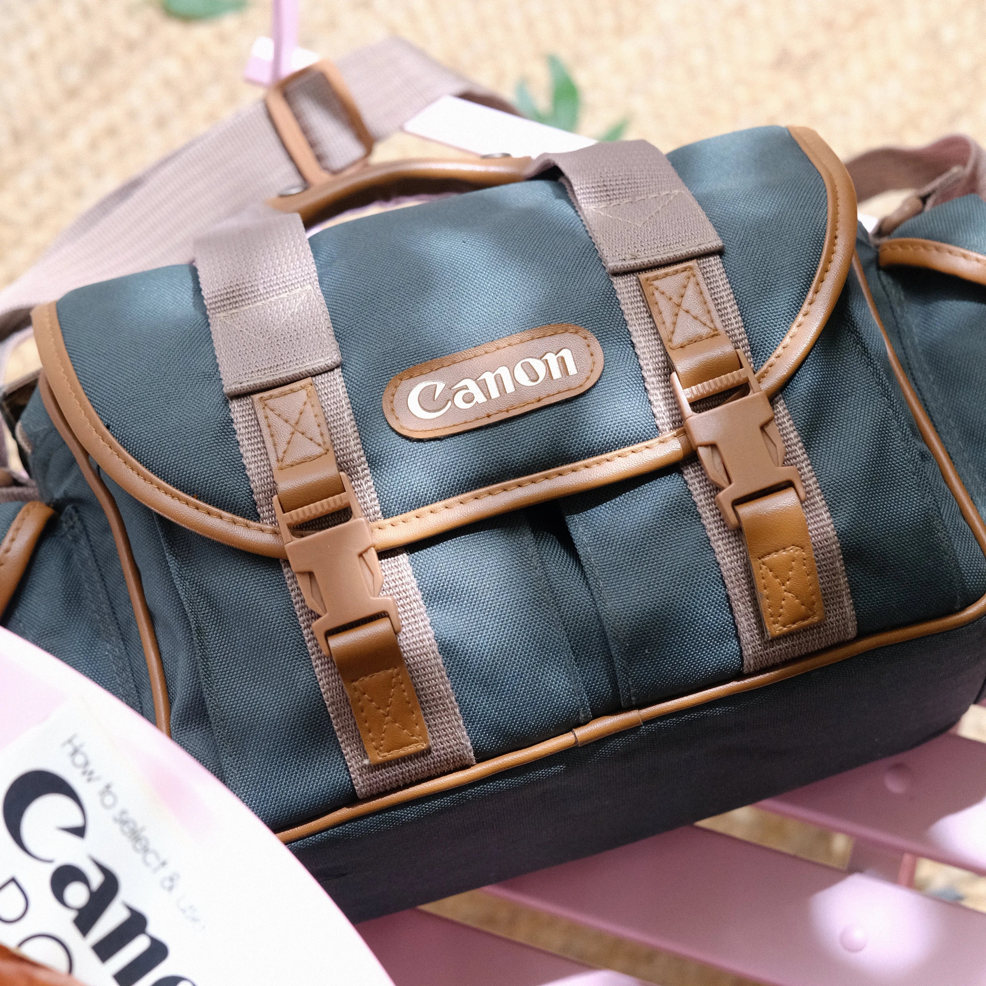1990s Safari Canon Camera Bag