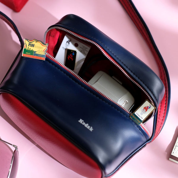 Kodak Olympic Pin and Bag Bundle (1972/1996)