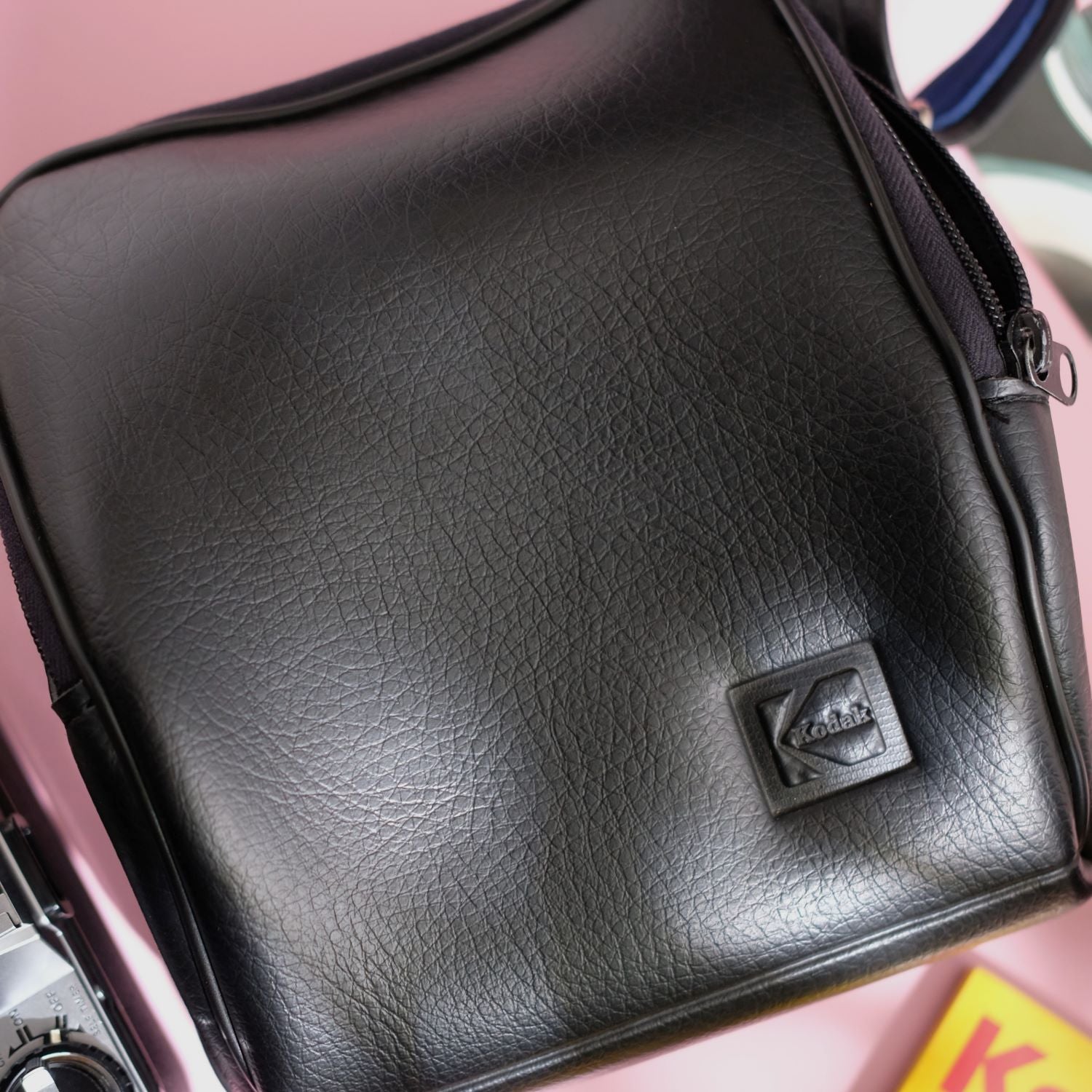 Black Kodak Leather Camera Bag (1970)
