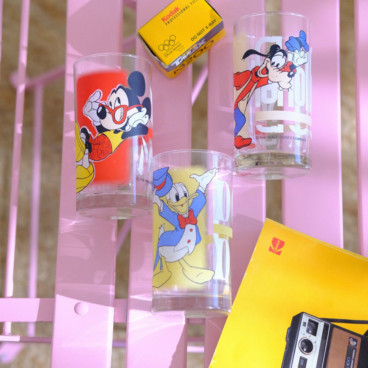 1999 Limited Edition Kodak x Disney Glass Set