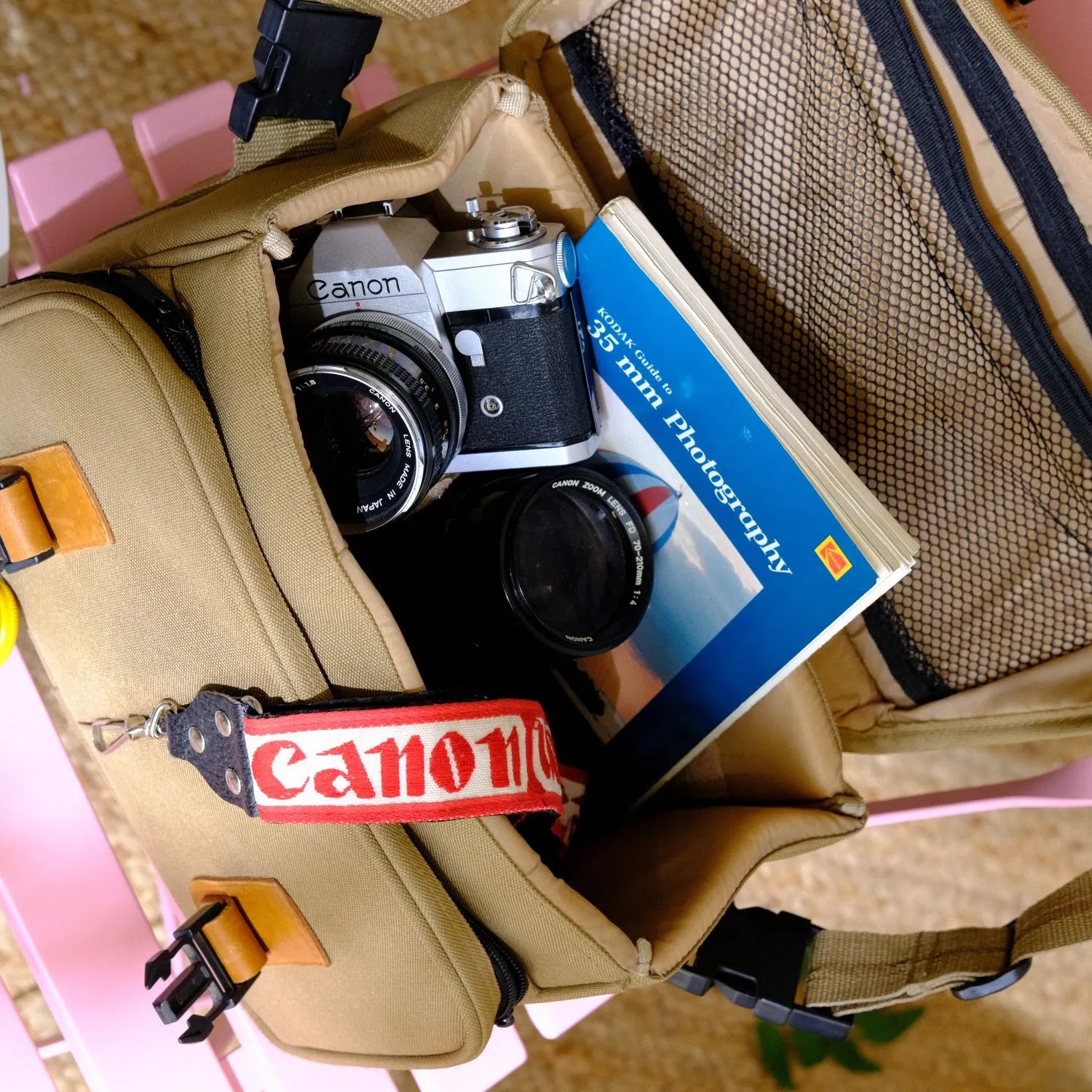 1975 Double Click Quantaray Camera Bag