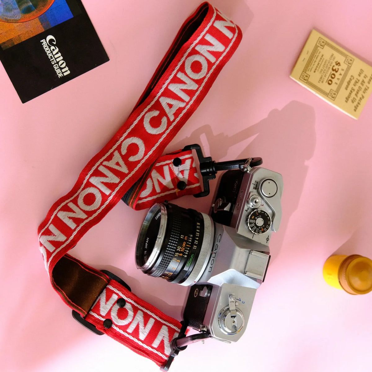 Gothic 1980s Canon Camera Strap
