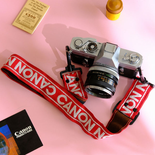 Gothic 1980s Canon Camera Strap