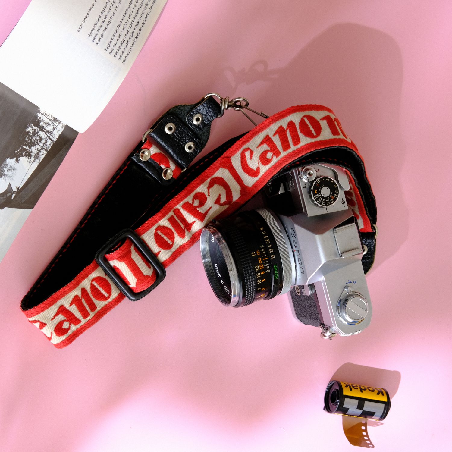 Woven Canon Camera Strap (1976)