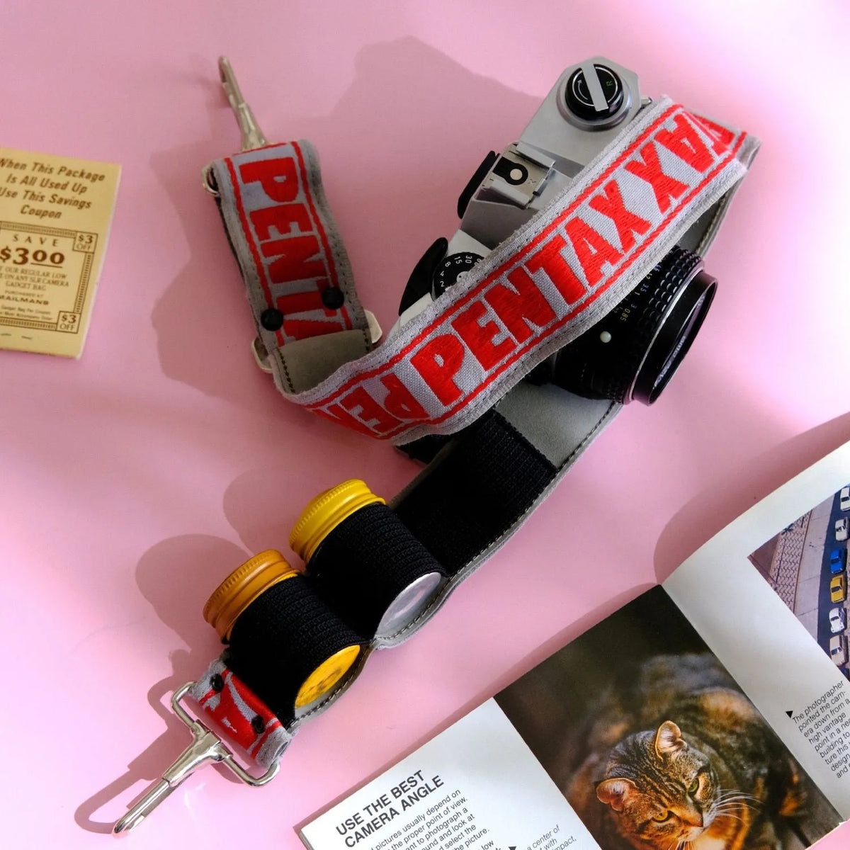 Original OEM Pentax Camera Strap (1980)