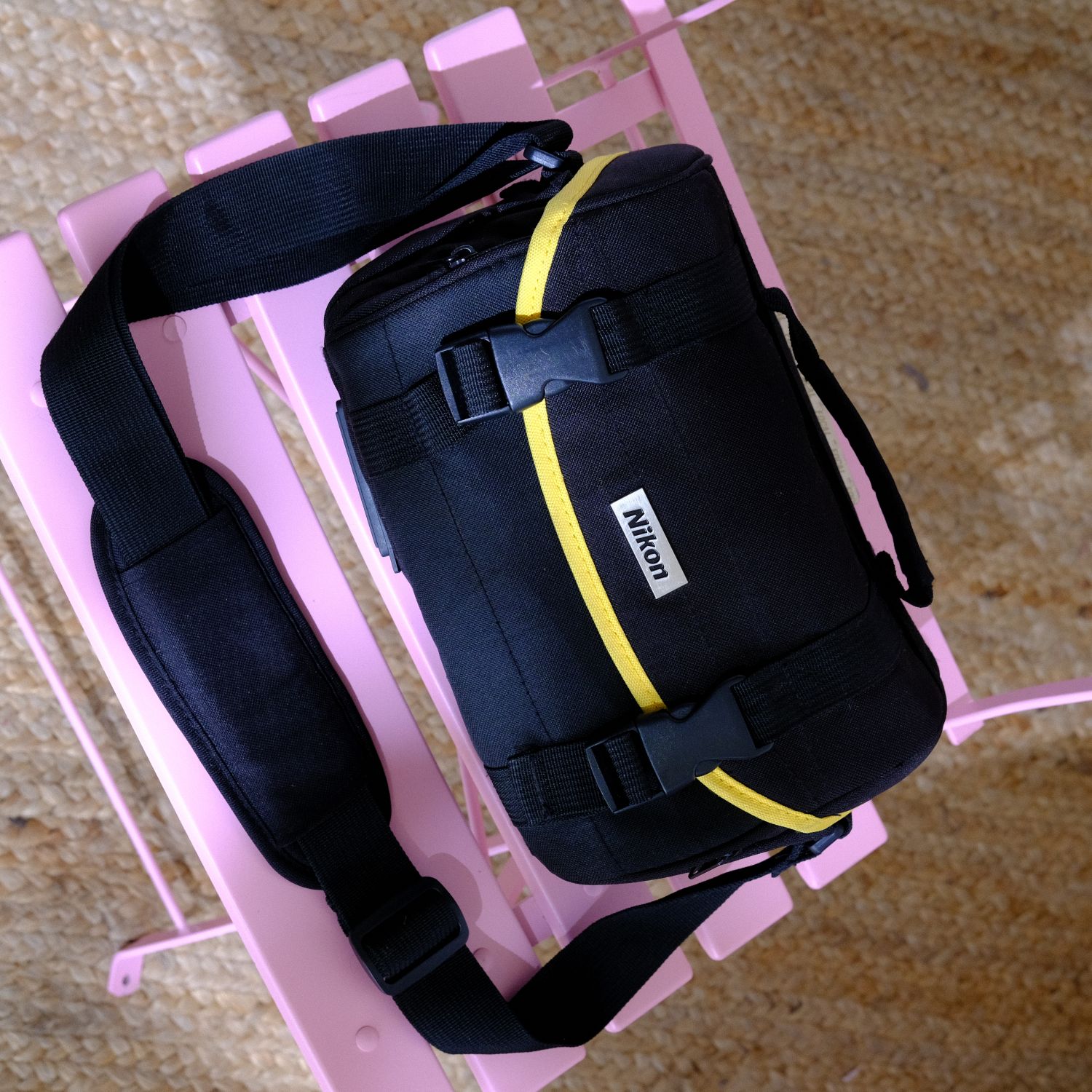 True Vintage: Classic Y2K Nikon Camera Bag (2000)