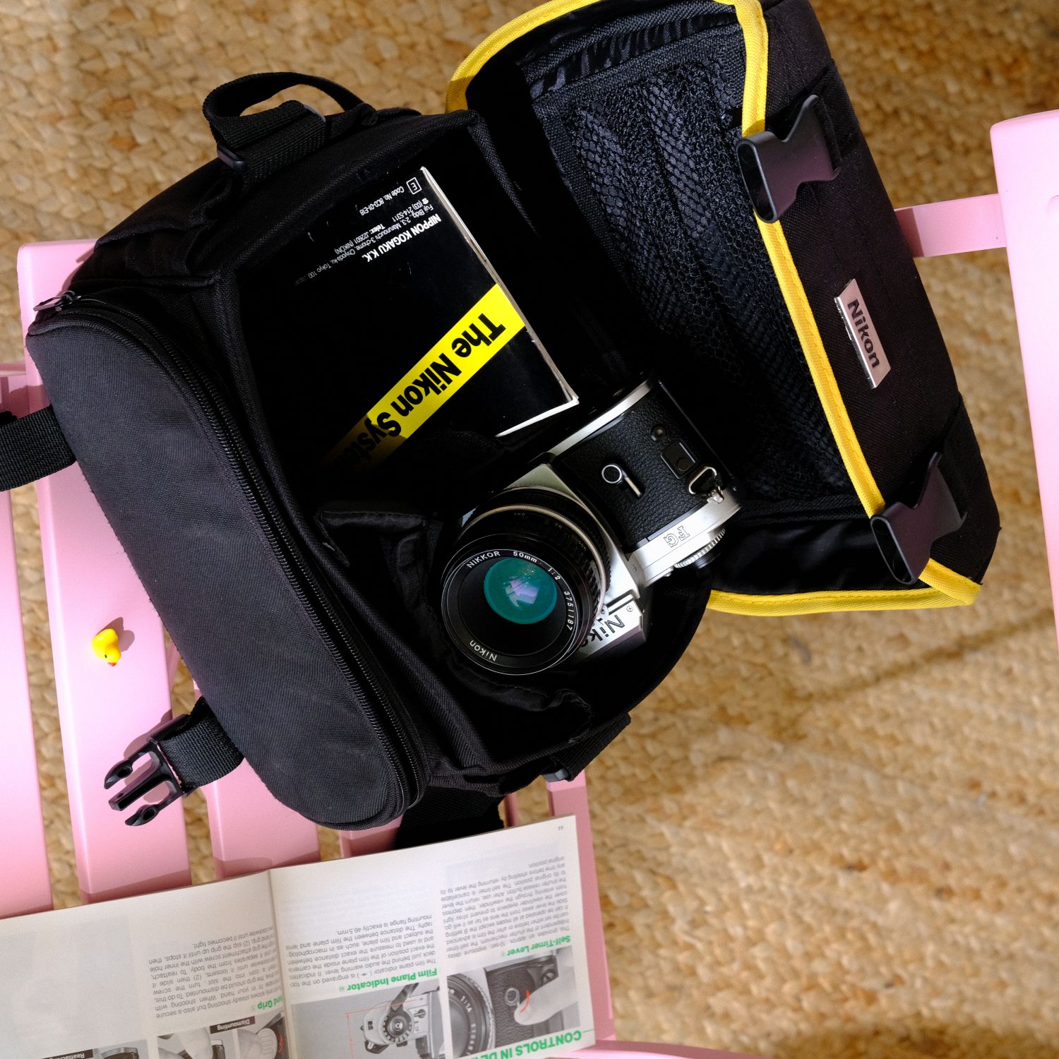 True Vintage: Classic Y2K Nikon Camera Bag (2000)