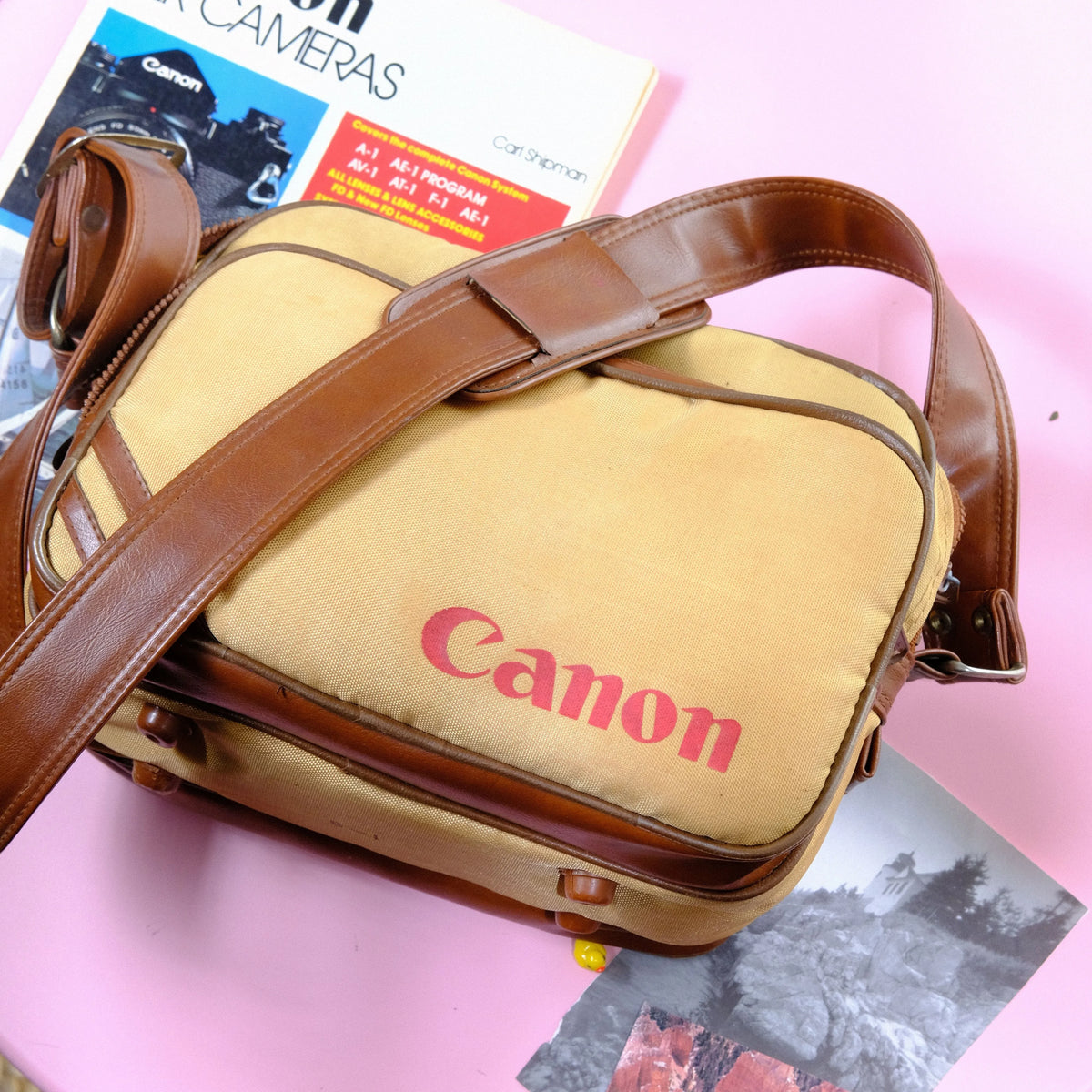 True Vintage: Canon Beige Gadget Bag (1976)