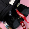 True Vintage: Red Canon EOS Woven Camera Strap (1987)
