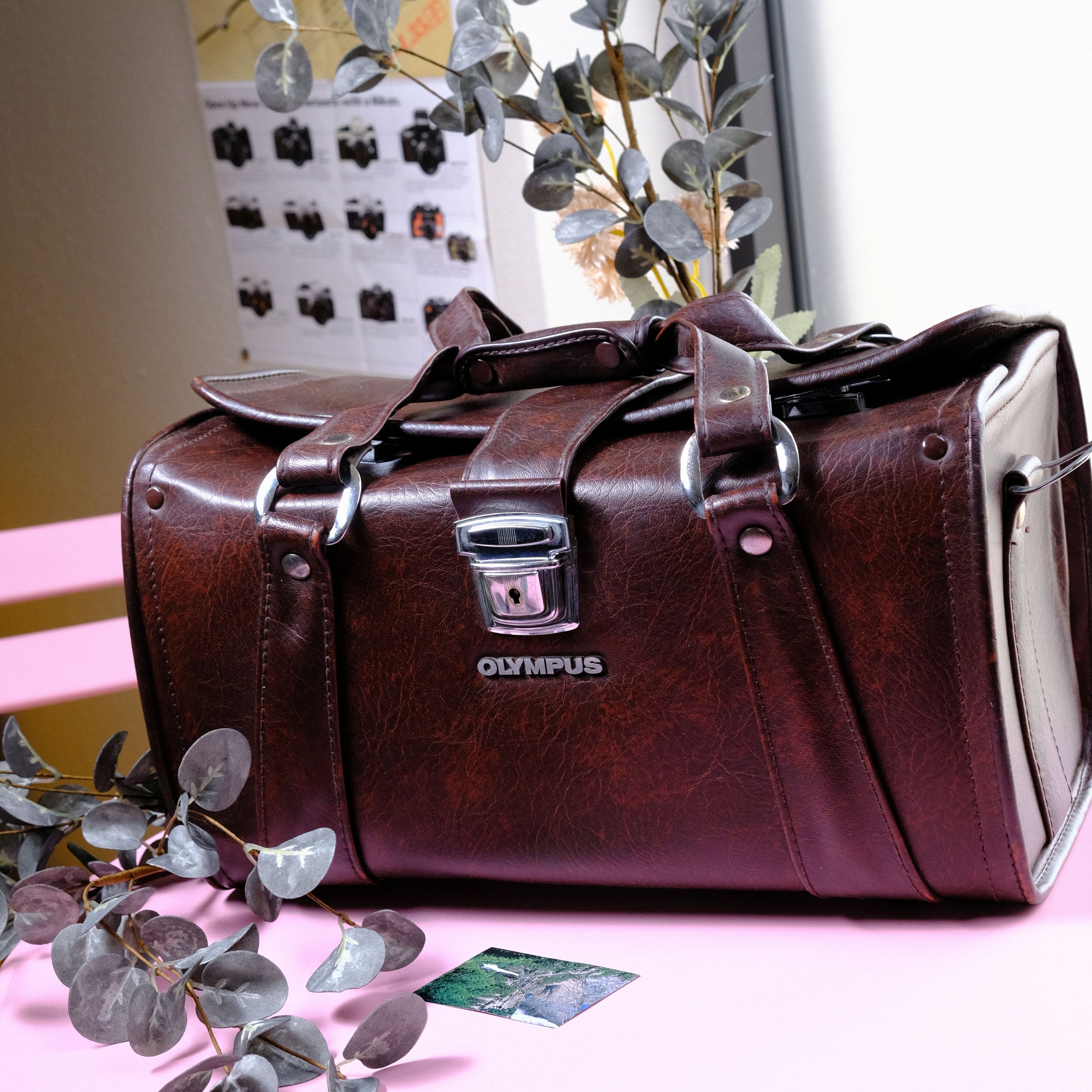 True Vintage: Olympus Leather Compartment Case (1975)