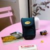 True Vintage:  Canon Teal Canvas Camera Pouch Case (1990)
