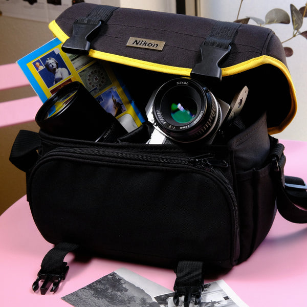 True Vintage: Classic Y2K Nikon Camera Bag (2000)