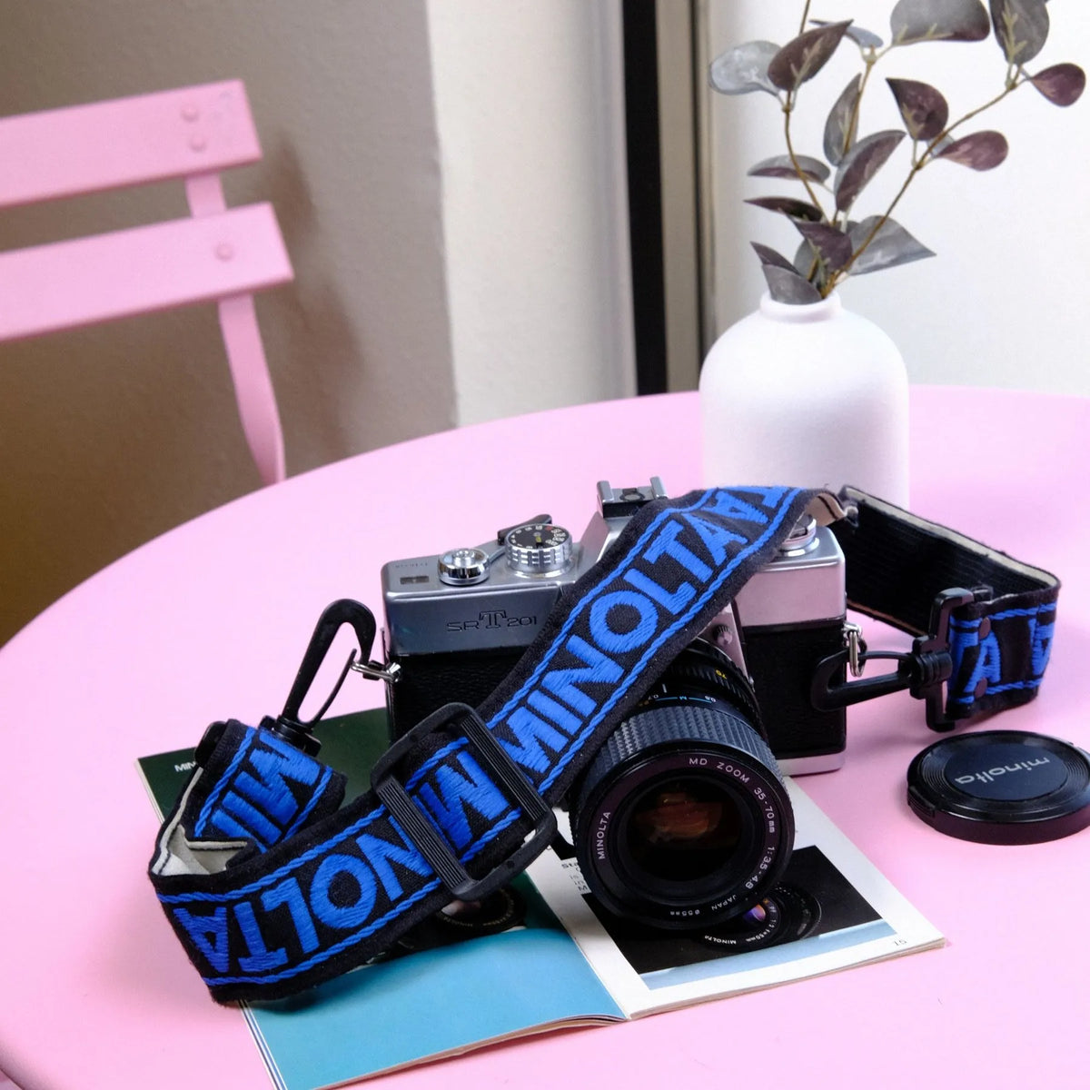 True Vintage: Minolta Woven Camera Strap (1975)
