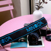 True Vintage: Embroidered Blue Minolta Camera Strap (1980)