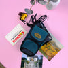 True Vintage:  Canon Teal Canvas Camera Pouch Case (1990)