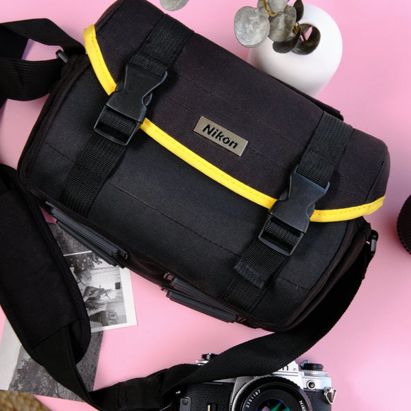 True Vintage: Classic Y2K Nikon Camera Bag (2000)
