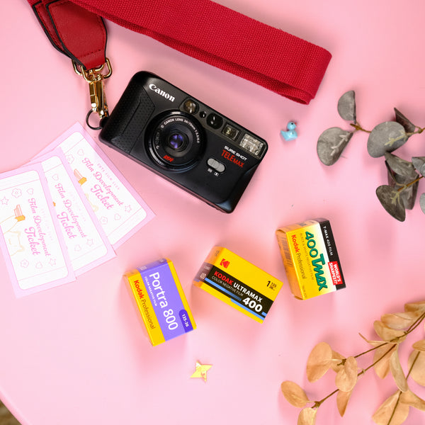 Cute Camera Kit: Canon Sure Shot Telemax