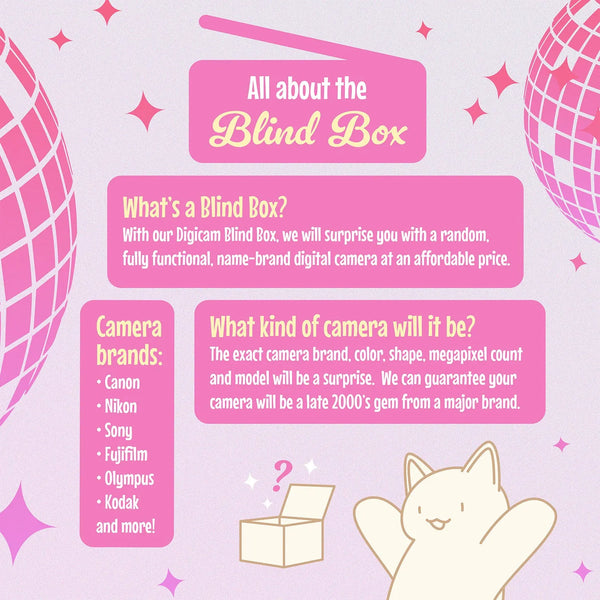 Mystery Digicam Blind Box | Point and Shoot Digital Camera