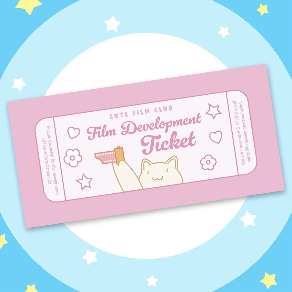 Film Development Passes | Cute Camera Co.
