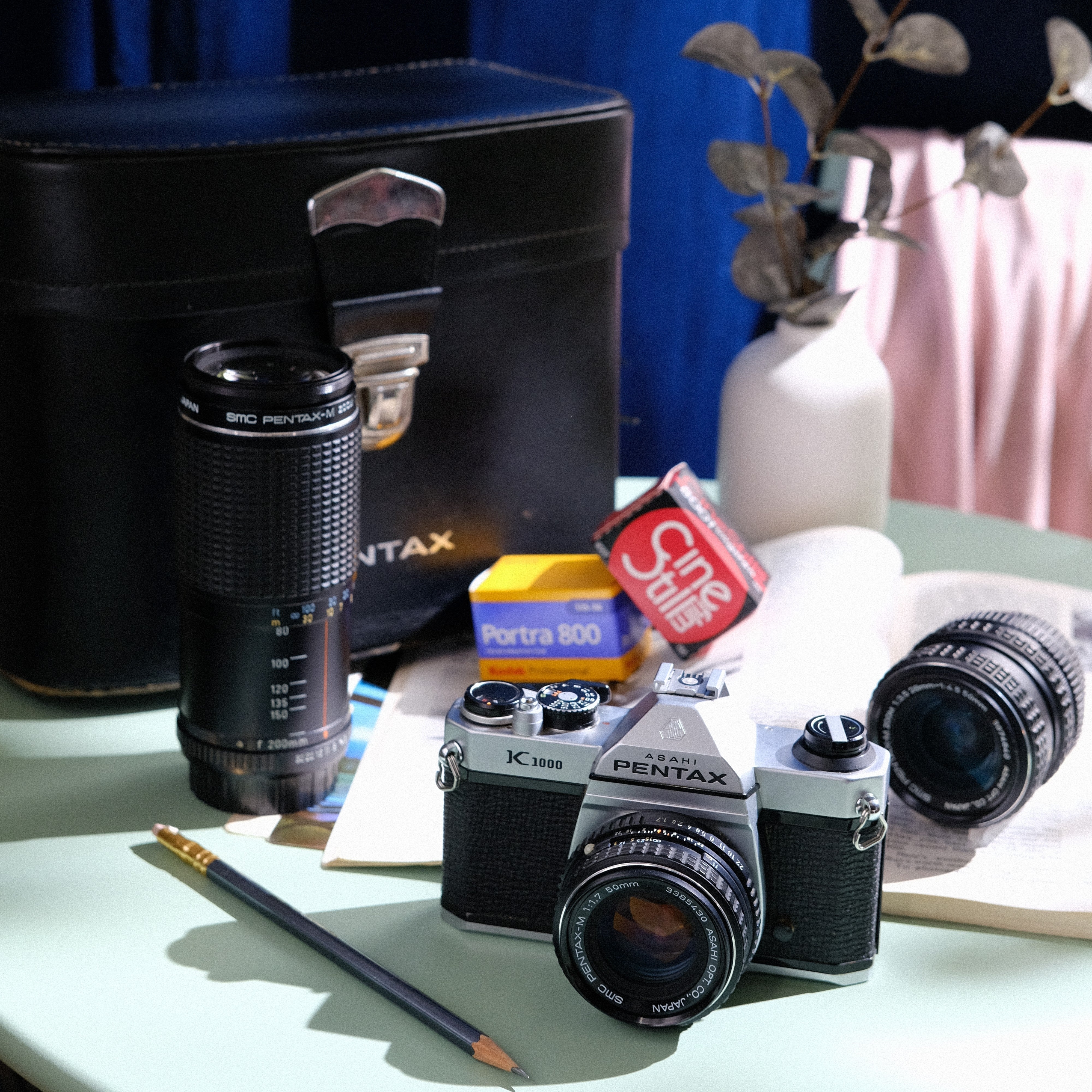 Pentax K1000 Ultimate Bundle | Film Camera Bundle (A)