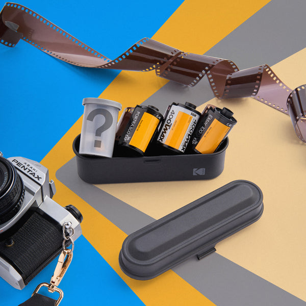 Kodak 35mm Film Variety Box - w/Kodak Film Case