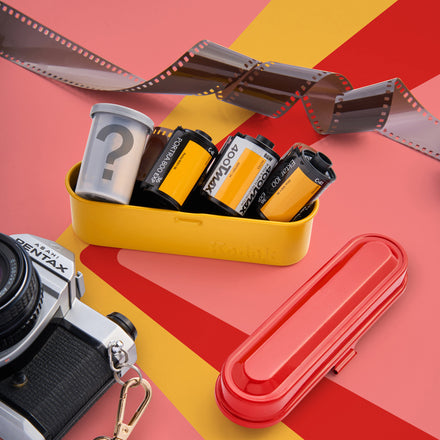 Kodak 35mm Film Variety Box - w/Kodak Film Case